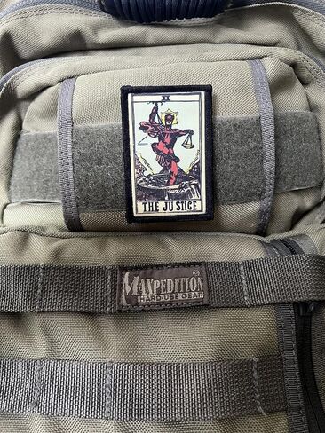 Redheaded Productions - Daredevil The Justice Morale Patch -Made in The USA- Tactical Hook and Loop in Kuwait