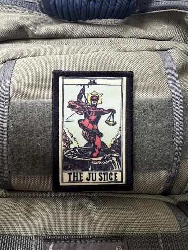 Redheaded Productions - Daredevil The Justice Morale Patch -Made in The USA- Tactical Hook and Loop in Kuwait