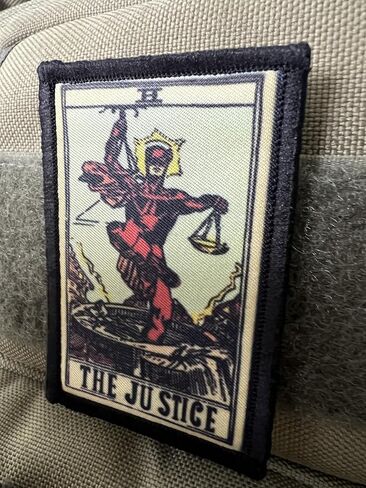 Redheaded Productions - Daredevil The Justice Morale Patch -Made in The USA- Tactical Hook and Loop in Kuwait