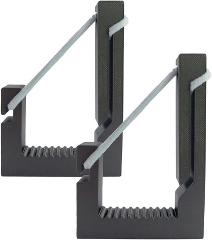 2 Pack Molle Hooks, Molle Clips for Saddle Hunting/Climbing Sticks & Platform, Molle Accessories Black in Kuwait