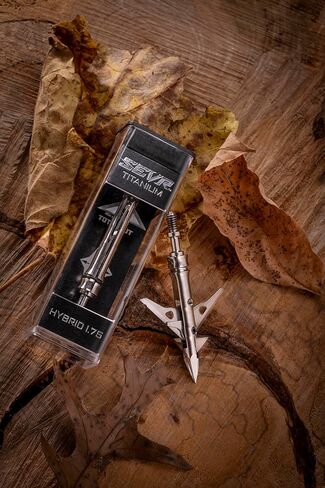 SEVR Titanium 1.75" Hybrid Broadhead 4 Pack 125 Grains in Kuwait