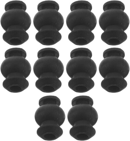 MERRYHAPY 10pcs Black Vibration-dampening Shock Absorber Balls for Drone Flight Controller, Small Anti-Vibration Rubber Stabilizing Balls for Quadcopter Camera Mounts in Kuwait