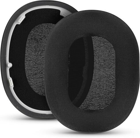 Hybrid Earpads for Sony WH-1000XM6 Headphones - Cooling Gel Gaming Cushions with Super Soft Fabric & Thick Foam - By Brainwavz (Black) in Kuwait