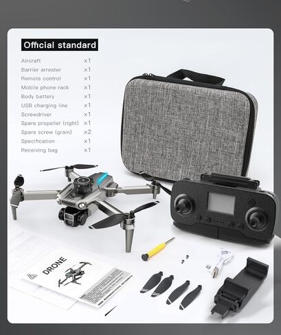 طائرة بدون طيار مع كاميرا عالية الدقة لتجنب العوائق، طائرات بدون طيار FPV، محرك بدون فرشاة RC كوادكوبتر واي فاي اتبع مفتاح واحد لإرجاع التدفق البصري، تثبيت ارتفاع التدفق البصري، أقل من 250 جرام خفيفة الوزن SG109 MAX هواية بدون طيار للمبتدئين in Kuwait