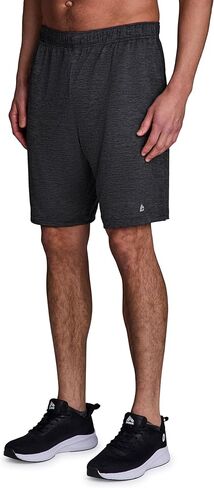 RBX Active Men's 9-Inch Inseam Workout Running Gym Athletic Basketball Shorts with Pockets in Kuwait