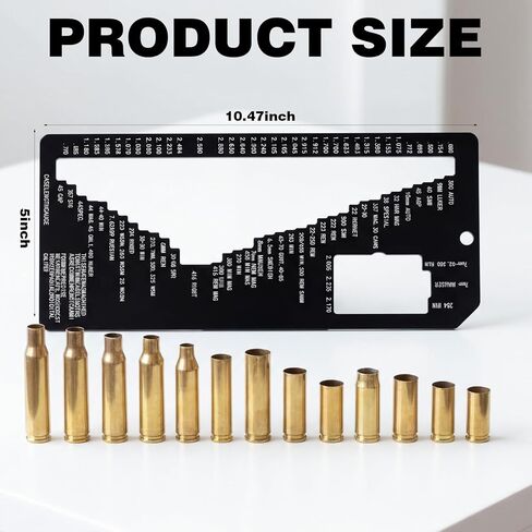 Ammo Case Length Gauge Reloading Supplies and Equipment Cartridge Length Gauge for Reloading in Kuwait