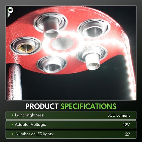 Reloading Press Light for Hornady LnL AP & O Frame 27 LED 500 Lumen Bright Work Light in Kuwait