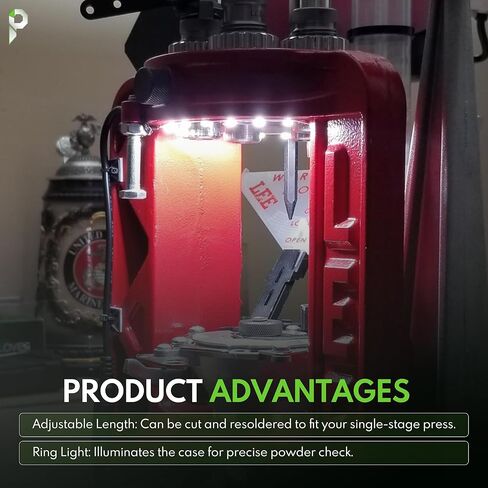 Reloading Press Light for Hornady LnL AP & O Frame 27 LED 500 Lumen Bright Work Light in Kuwait
