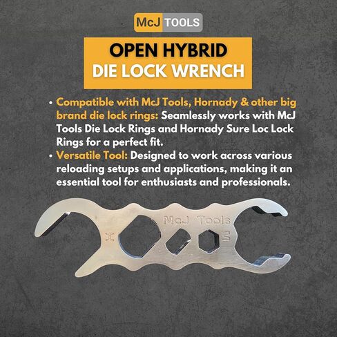 McJ Tools Reloading OPEN-END HYBRID WRENCH in Kuwait
