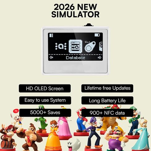 الكل في واحد محاكي NFC، محاكي علامة NFC، أكثر من 5000 عملية حفظ، أكثر من 900 بيانات NFC، تجديد تلقائي لـ UID، عمليات مسح غير محدودة، بطارية قابلة لإعادة الشحن 200 مللي أمبير، تصميم مدمج ومحمول، تحديثات مجانية مدى الحياة in Kuwait