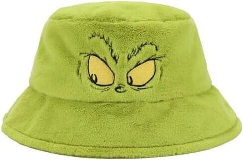 Dr. Seuss The Grinch Faux Fur Bucket Hat Multicolored in Saudi Arabia
