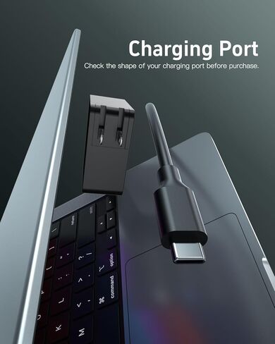 شاحن كمبيوتر محمول Superer 65W/45W USB-C لسلسلة ASUS ZenBook/VivoBook/ChromeBook/ExpertBook، محول تيار متردد من النوع C PD للشحن السريع 20 فولت 3.25 أمبير in Kuwait