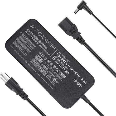 شاحن تيار متردد 230 وات 11.8 أمبير 19.5 فولت ADP-230GB B لجهاز ASUS ROG Zephyrus S GX531GM GX502GW GX701GX GX501 GU501G GU501GM GU501 GU502GV ROG Strix GL703 GL504GM GL704GM سلك محول إمداد الطاقة للكمبيوتر المحمول للألعاب in Kuwait