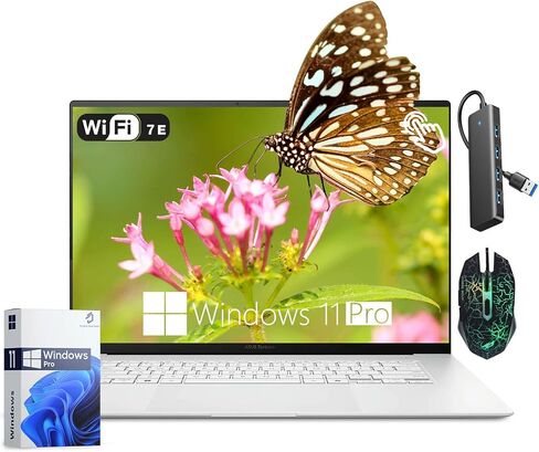 ASUS Zenbook S 16 Touchscreen Laptop 16" OLED Business Laptops AMD Ryzen AI 9 365 24GB DDR5 1TB SSD WiFi 7 Backlit KB Windows 11 Pro Laptop Computer Copilot AI in Kuwait