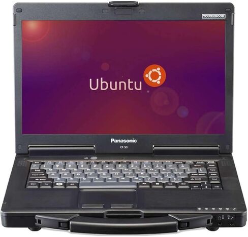 باناسونيك تاف بوك CF-53 MK4، كمبيوتر محمول متين، i5-4310U @2.00 جيجاهرتز، شاشة لمس عالية الدقة 14 بوصة، 8 جيجابايت، 256 جيجابايت SSD، DVD، نظام تحديد المواقع المخصص، 4G LTE، نظام تشغيل Linux Ubuntu (متجدد) in Kuwait