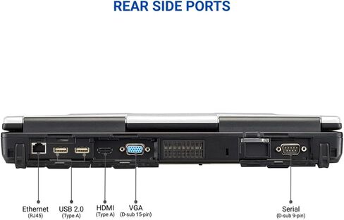 باناسونيك تاف بوك CF-53 MK4، كمبيوتر محمول متين، i5-4310U @2.00 جيجاهرتز، شاشة لمس عالية الدقة 14 بوصة، 8 جيجابايت، 256 جيجابايت SSD، DVD، نظام تحديد المواقع المخصص، 4G LTE، نظام تشغيل Linux Ubuntu (متجدد) in Kuwait