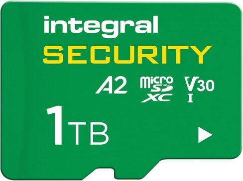 بطاقة microSDXC عالية التحمل بسعة 1 تيرابايت، UHS-I V30 U3 A2 CL10، لكاميرات المراقبة، وكاميرات القيادة، وأمن المنزل، وأجهزة مراقبة الأطفال وكاميرات الجسم، حتى 190 ساعة من الكتابة الفوقية وتسجيل 193,000 ساعة in Kuwait