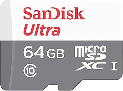 NeweggBusiness - مجموعة SanDisk المكونة من 5 قطع من SanDisk Ultra سعة 64 جيجابايت microSDXC SDSQUNR-064G-GN3MN مع حافظات in Kuwait