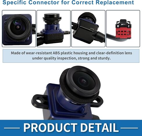 Rear View Camera for Ram ProMaster 1500 2500 Base 2016 2017 for ProMaster 3500 Base 2016-2023 Park Assist Backup Reverse Camera Replace No.68284643AC/68284643AA/68284643AB in Kuwait