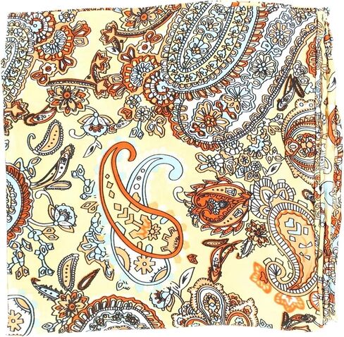 وشاح M&F Western 33x33 بوصة Wild Rags حرير بيزلي وشاح باندانا in Kuwait