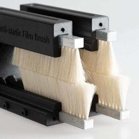 Film Anti-Static Dust Collector, Negative Film Dust Removal Kit,with Brush Module /120-135 Film Storage Box, for 135, 120, 4x5 Films in Kuwait
