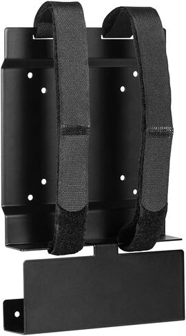 Oeveo VESA PC Mount 121 مع علبة الكابلات | حامل VESA قابل للتعديل لأجهزة الكمبيوتر الصغيرة ومكونات AV وأجهزة الوسائط والأجهزة الإلكترونية الصغيرة الأخرى | UNVM-121 in Kuwait