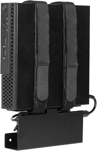 Oeveo VESA PC Mount 121 مع علبة الكابلات | حامل VESA قابل للتعديل لأجهزة الكمبيوتر الصغيرة ومكونات AV وأجهزة الوسائط والأجهزة الإلكترونية الصغيرة الأخرى | UNVM-121 in Kuwait
