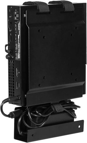Oeveo VESA PC Mount 121 مع علبة الكابلات | حامل VESA قابل للتعديل لأجهزة الكمبيوتر الصغيرة ومكونات AV وأجهزة الوسائط والأجهزة الإلكترونية الصغيرة الأخرى | UNVM-121 in Kuwait