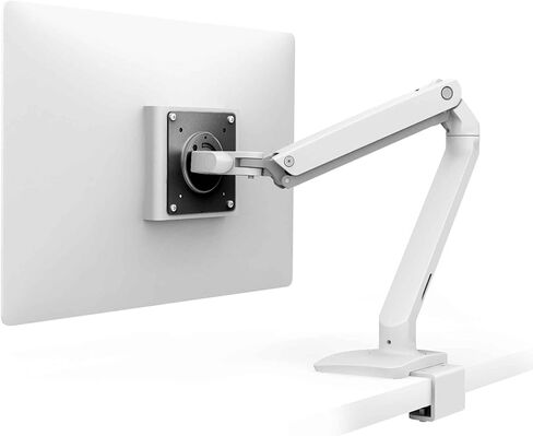Ergotron – MXV Single Monitor Arm, VESA Desk Mount – for Monitors Up to 34 Inches, 7 to 20 lbs – Under Mount C-Clamp, White in Kuwait