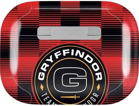 Skinit Decal Audio Skin Compatible with Apple AirPods Pro (2rd Gen, 2022) - Officially Licensed Warner Bros Team Gryffindor Design in Kuwait