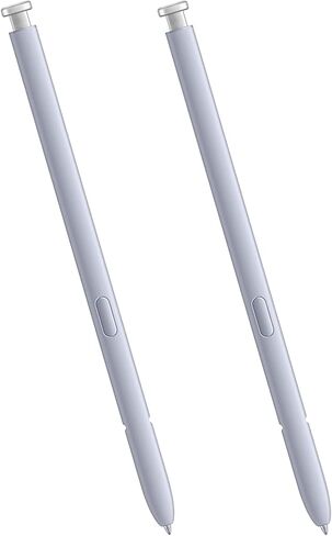 2 Pack Galaxy S25 Ultra S Pen for Samsung Galaxy S25 Ultra Stylus Pen, Galaxy S25 Ultra Pen Replacement for Samsung Galaxy S25 Ultra 5G SPen, US Version, EJ-PS938BBEGUJ, Light Silver in Kuwait