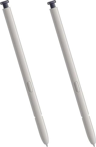 2 Pack Galaxy S25 Ultra S Pen for Samsung Galaxy S25 Ultra Stylus Pen, Galaxy S25 Ultra Pen Replacement for Samsung Galaxy S25 Ultra 5G SPen, US Version, EJ-PS938BBEGUJ, Light Silver in Saudi Arabia