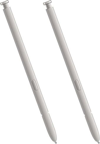2 Pack Galaxy S25 Ultra S Pen for Samsung Galaxy S25 Ultra Stylus Pen, Galaxy S25 Ultra Pen Replacement for Samsung Galaxy S25 Ultra 5G SPen, US Version, EJ-PS938BBEGUJ, Light Silver in Saudi Arabia