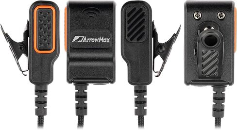 Arrowmax APT0530-35-HR6M-M9 Lapel PTT with 3.5mm Jack Compatible with Motorola APX6000 APX7000 APX8000 XPR6350 XPR6550 XPR7550 XPR7580e APX 6000 7000 8000 in Kuwait