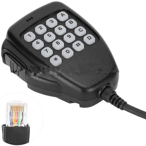HM-118TN استبدال ميكروفون اليد للتحكم عن بعد لأجهزة الاتصال اللاسلكية ICOM IC-706MKII IC-706MKIIG، 8Pin in Kuwait