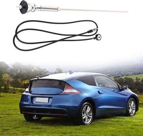 for vintage antenna Yctze antenna for car radio chrome automotive radio antenna car radio antenna Car Aerial Automotive Antennas Car Antenna AM/FM Aerial Antenna Car Aerial Ant, 18.5" Universal Car Ro in Kuwait