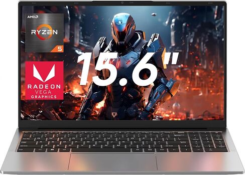 jumper 2026 Gaming Laptop, AMD Ryzen 5 7430U(Up to 4.3GHz), 16GB DDR4 1TB NVME SSD, 15.6" FHD IPS Screen, 62.7Wh Battery, Windows 11, GPU, USB3.2, 4 Stereo Speakers, 2 Memory Slots. in Saudi Arabia