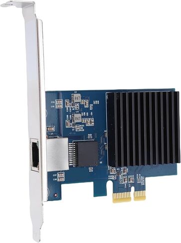 بطاقة شبكة PCIe 10G، منفذ RJ45 RTL8127 PCI Express Gen 4 X1 إلى 10 جيجابت، محول شبكة PCIE، بطاقة الشبكة، بطاقة إيثرنت لنظام Linux in Kuwait