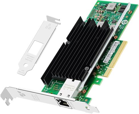 1 Gb Network Card with Intel I350 Chip, POE PCIE X4 Gigabit Network Adapter Dual RJ45 Ports, PCIE Ethernet Adapter Power Over Ethernet for Machine Vision,Industrial Camera, Image Acquisition in Saudi Arabia