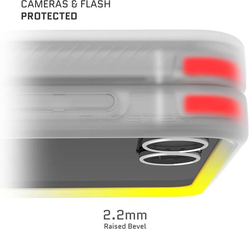 حافظة Ghostek Covert Clear لهاتف Galaxy Z Flip 7 مع مسند مدمج وMagSafe وحماية كاملة للمفصلات مصممة لهاتف Samsung Galaxy Flip7 لعام 2025 (6.9 بوصات) (شفاف) in Kuwait