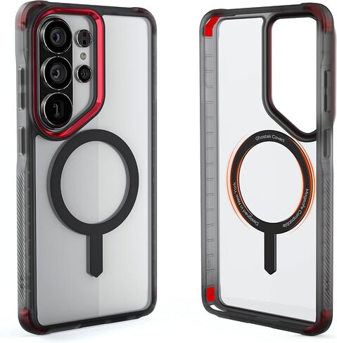 حافظة Ghostek Covert Clear لهاتف Galaxy Z Flip 7 مع مسند مدمج وMagSafe وحماية كاملة للمفصلات مصممة لهاتف Samsung Galaxy Flip7 لعام 2025 (6.9 بوصات) (شفاف) in Kuwait