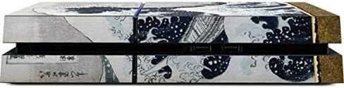 Skinit Decal Gaming Skin for PS4 Console - Officially Licensed Bridgeman Art The Great Wave Off Kanagawa Design in Kuwait
