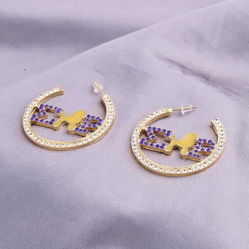 CENWA Sorority Earrings Sorority Gift Greek Sorority Jewelry Gift in Kuwait