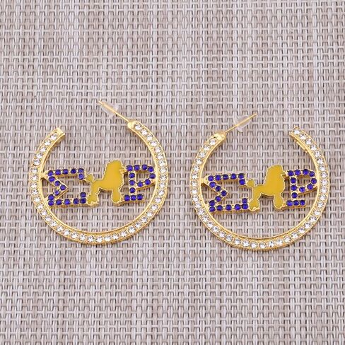 CENWA Sorority Earrings Sorority Gift Greek Sorority Jewelry Gift in Kuwait