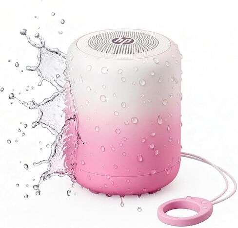 HP Portable Bluetooth Speaker, Wireless Outdoor Speaker with IPX7 Waterproof, 20H Playtime, 10W Loud Sound, TWS Pairing, Type-C, TF Card, Travel Speaker for Beach, Golf, Camping & Shower, Glacier Blue in Kuwait