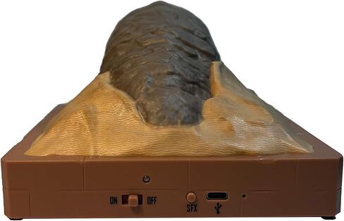 مكبر صوت لاسلكي FAMETEK Dune Sandworm مع تأثيرات صوتية Shai-Hulud وThumper مع ميكروفون وآلة نوم صوت Sandworm Tunnle لمدة 60 دقيقة in Kuwait