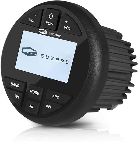 جهاز استقبال ستيريو Marine MP4 بلوتوث، 45 × 4 واط AM/FM راديو قارب مقاوم للماء مع شاشة ملونة تشغيل فيديو للقوارب وعربة الجولف وATV وUTV وأحواض المياه الساخنة - GR308 in Kuwait