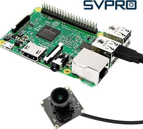 وحدة كاميرا USB منخفضة الإضاءة SVPRO 1080P، لوحة كاميرا ويب Starlight 0.0001 Lux، عدسة M16، F1.0، زاوية واسعة 110 درجة بدون تشويه، توصيل وتشغيل USB لنظام التشغيل Windows، Linux، Android، MacOS in Kuwait
