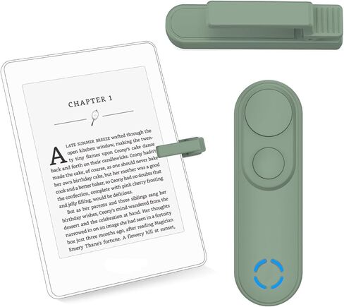 أداة تقليب الصفحات عن بعد لقارئات الكتب الإلكترونية Kindle Paperwhite، ملحقات Kindle، أداة النقر على الصفحات لأجهزة iPad اللوحية والهواتف وقراءة الروايات والتقاط الصور، أسود in Kuwait