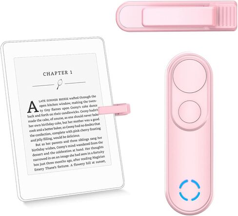 Remote Page Turner for Kindle Paperwhite eReaders, Kindle Accessories, Page Turner Clicker for ipad Tablets Phone Reading Novels Taking Photos, Black in Saudi Arabia
